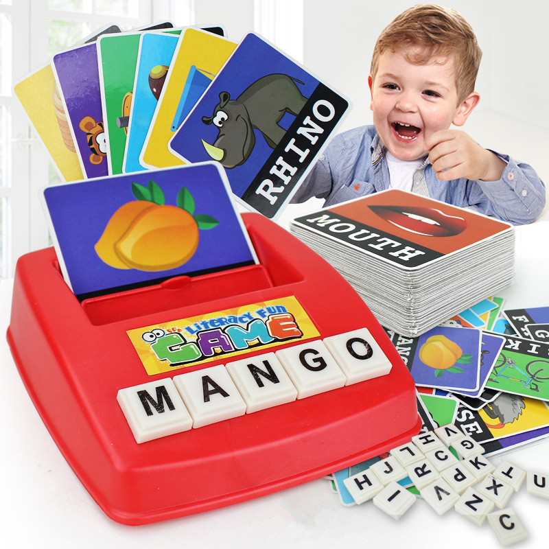 Kids Educational Games Learn English - Baby Speelgoed Engels Spelling Alfabet Letter