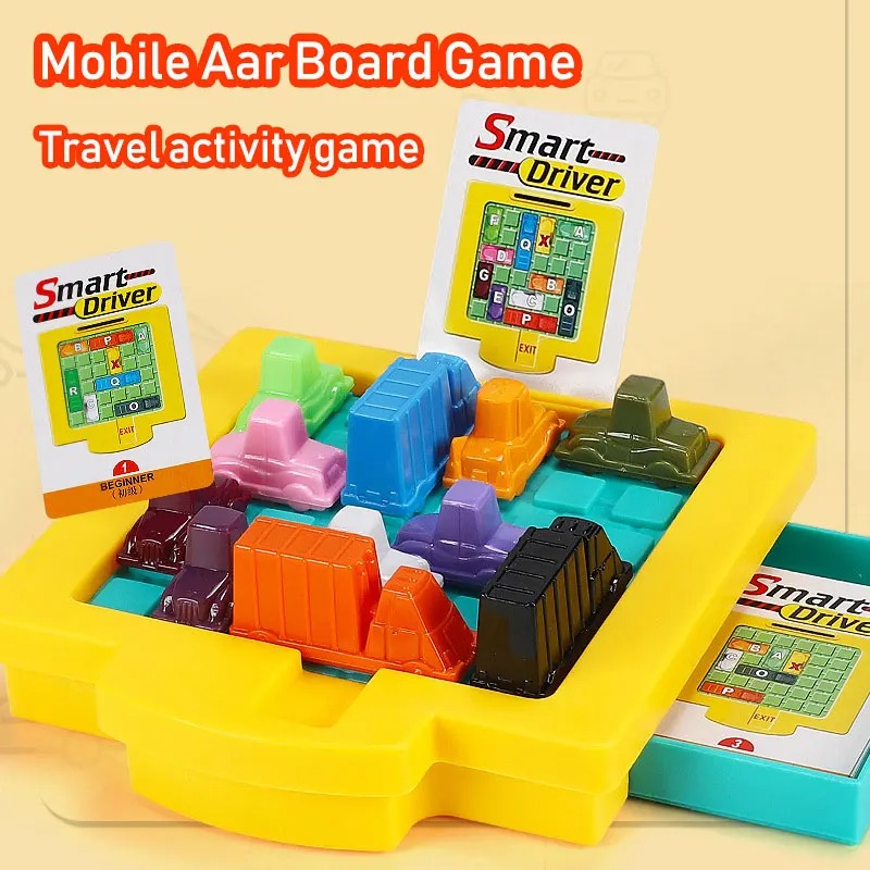 Kids Education Desk - Traffic Jam Logic Game, parkeerpuzzel, educatief
