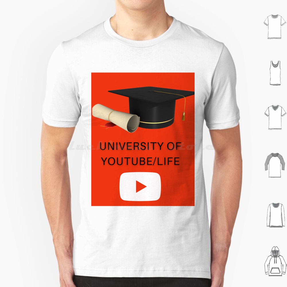 Top Kids Education Youtube - Universiteit van YouTube / leven. T-shirt