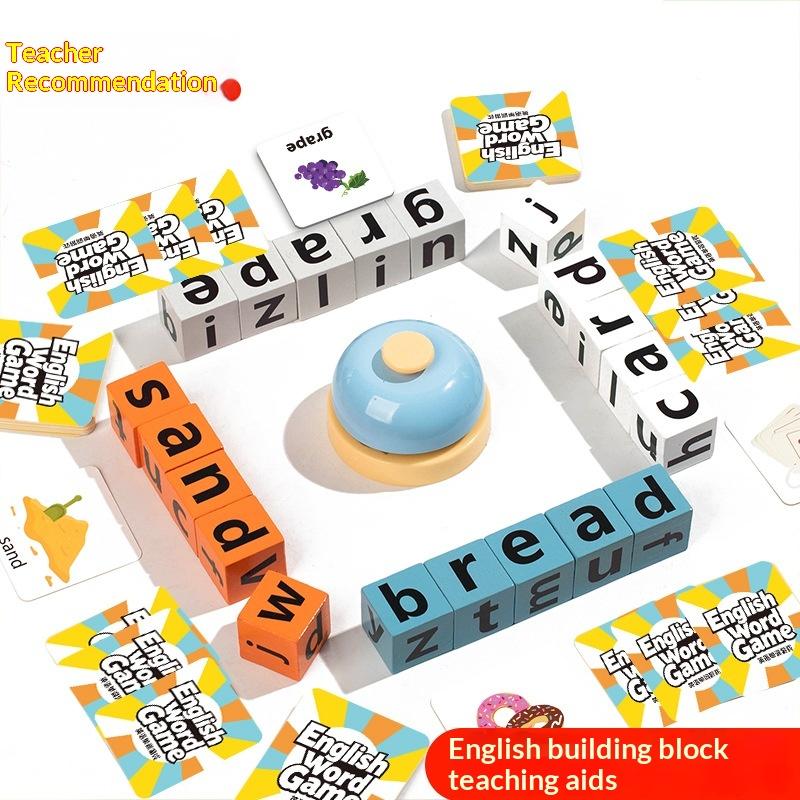 Kids Educational Games Learn English - Spelling Cube Word Formation Game Flash
