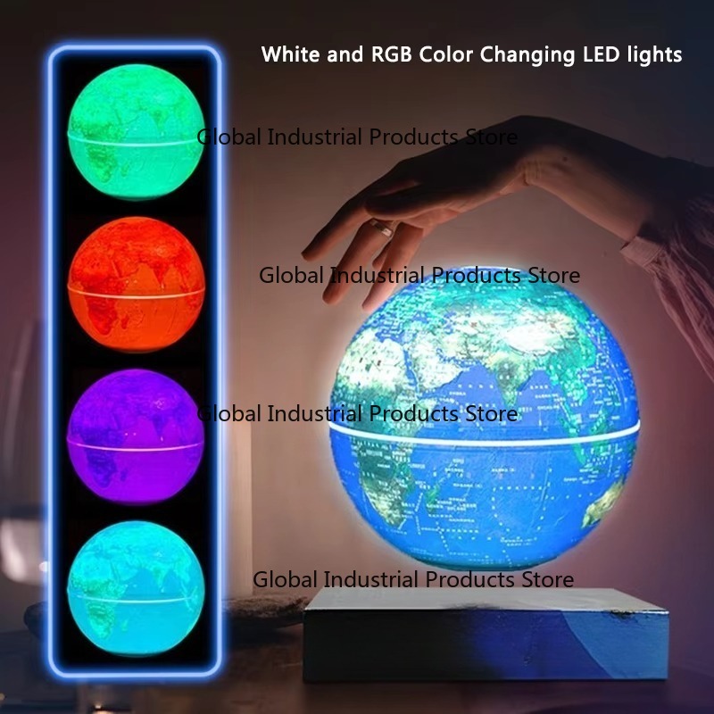 Globe Interactive Light - 8 inch (20 cm) zwevende wereldbol,