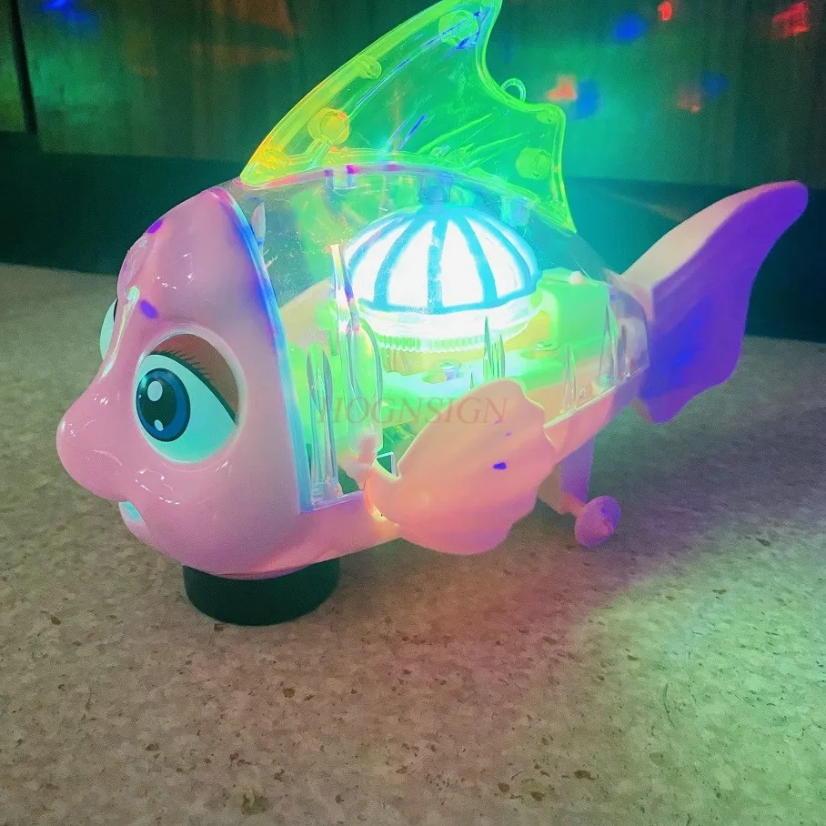 Kids Education Reels - Robotachtig visspeelgoed voor zwemmen - LED-licht