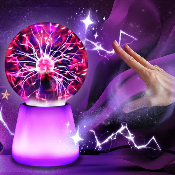 Globe Interactive Light - Plasmaballampen Interactieve Touch Lightning Globe 3