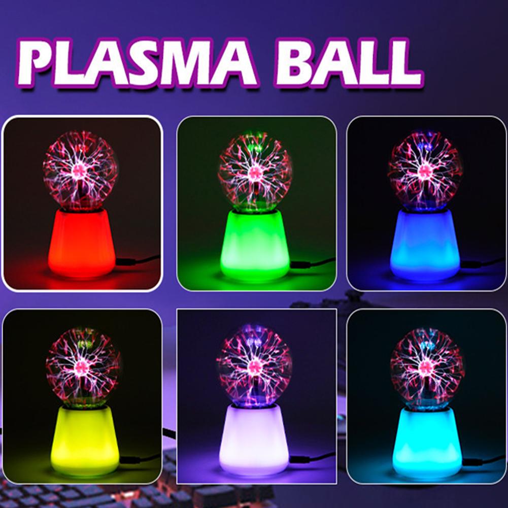 Globe Interactive Light - Plasmaballamp Interactieve Touch Lightning Globe Fun