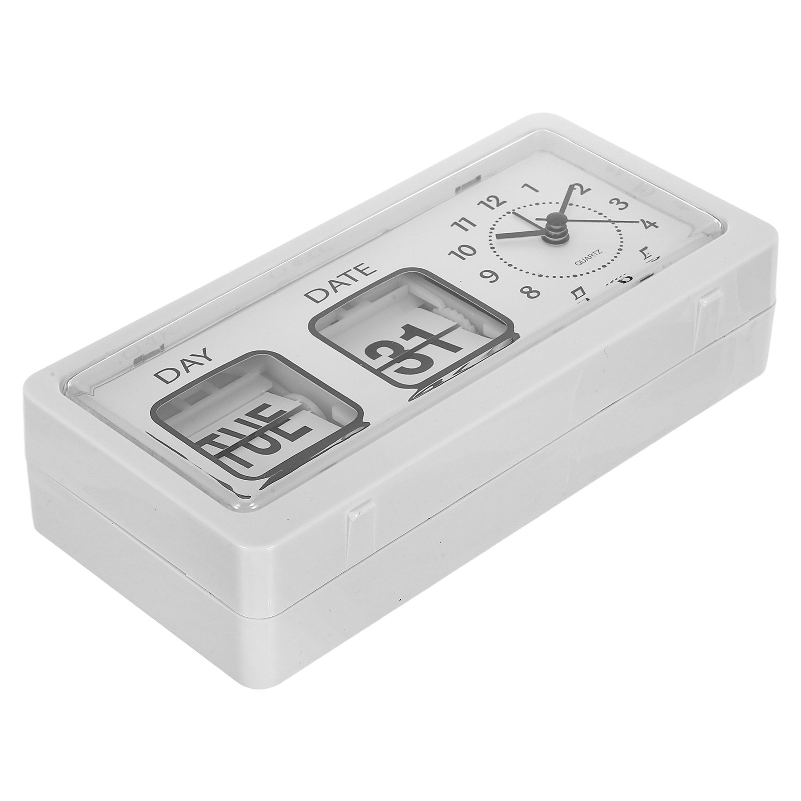 Kids Education Desk - Handmatige flip-bureauklok in retrostijl met kalender