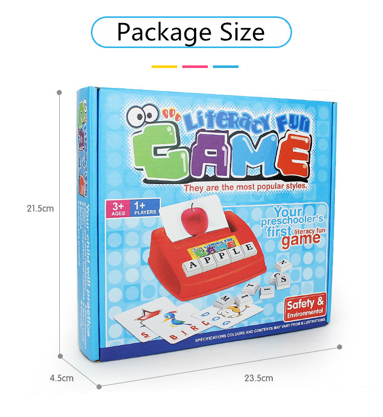 Baby Speelgoed Engels Spelling - Kids Educational Games Learn English recensie en prijs