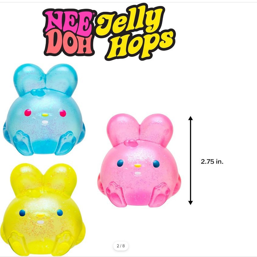 Jelly Anti Stress Ball Bunny K - Kids Education Desk recensie en prijs