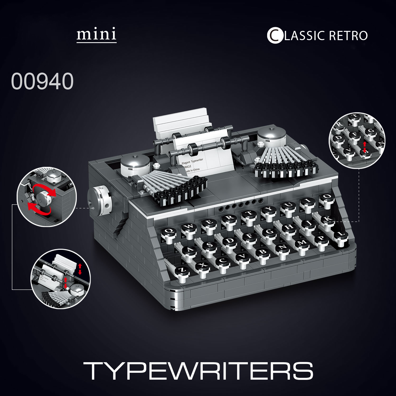 00940 Retro bouwstenenset voor - Kids Education Desk recensie en prijs