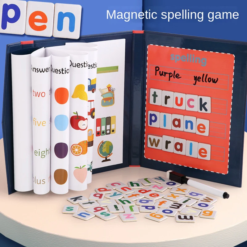 1pc Magnetische alfabet spelli - Kids Educational Games Learn English recensie en prijs