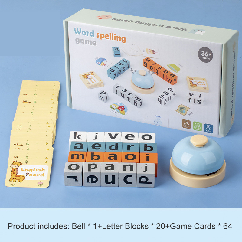 Creatief houten spreukwoordspe - Kids Educational Games Learn English recensie en prijs