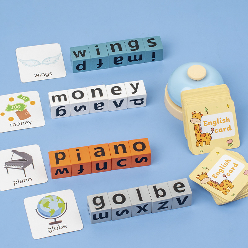 Creatief houten spreukwoordspe - Kids Educational Games Learn English recensie en prijs