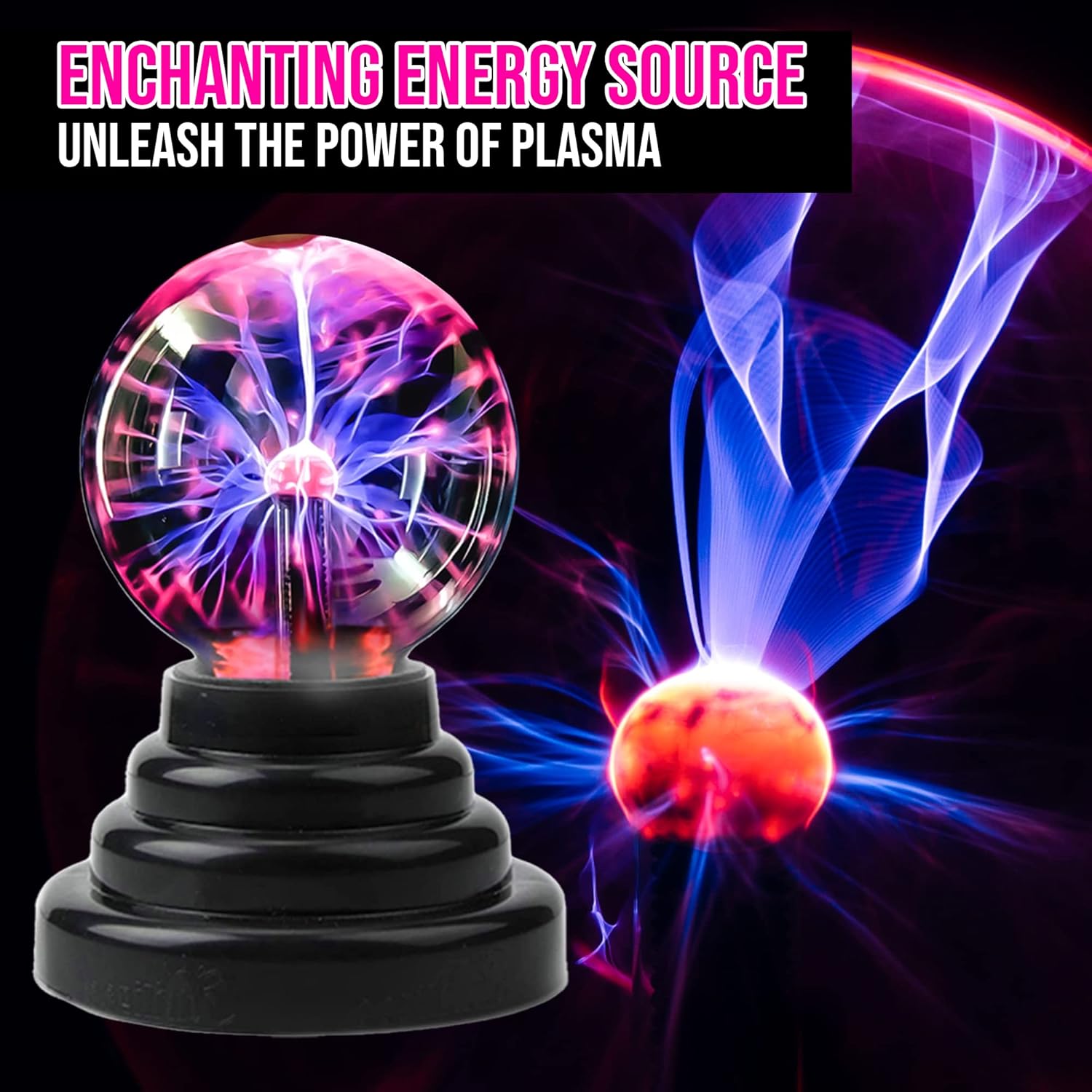 Plasmabol-lamp, geactiveerde s - Globe Interactive Light recensie en prijs