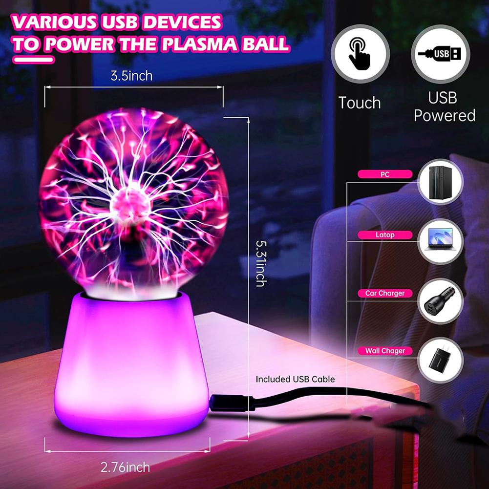 Plasma Ball Lamp Interactieve  - Globe Interactive Light recensie en prijs