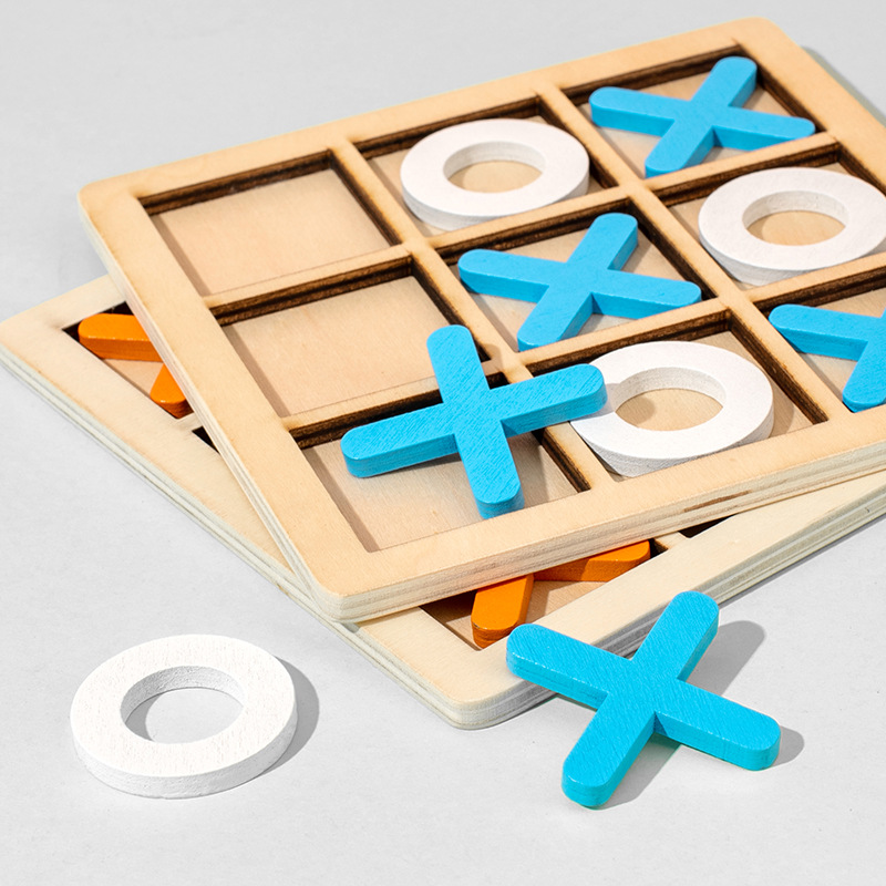 5 stuks houten bordspellen bur - Kids Education Desk recensie en prijs
