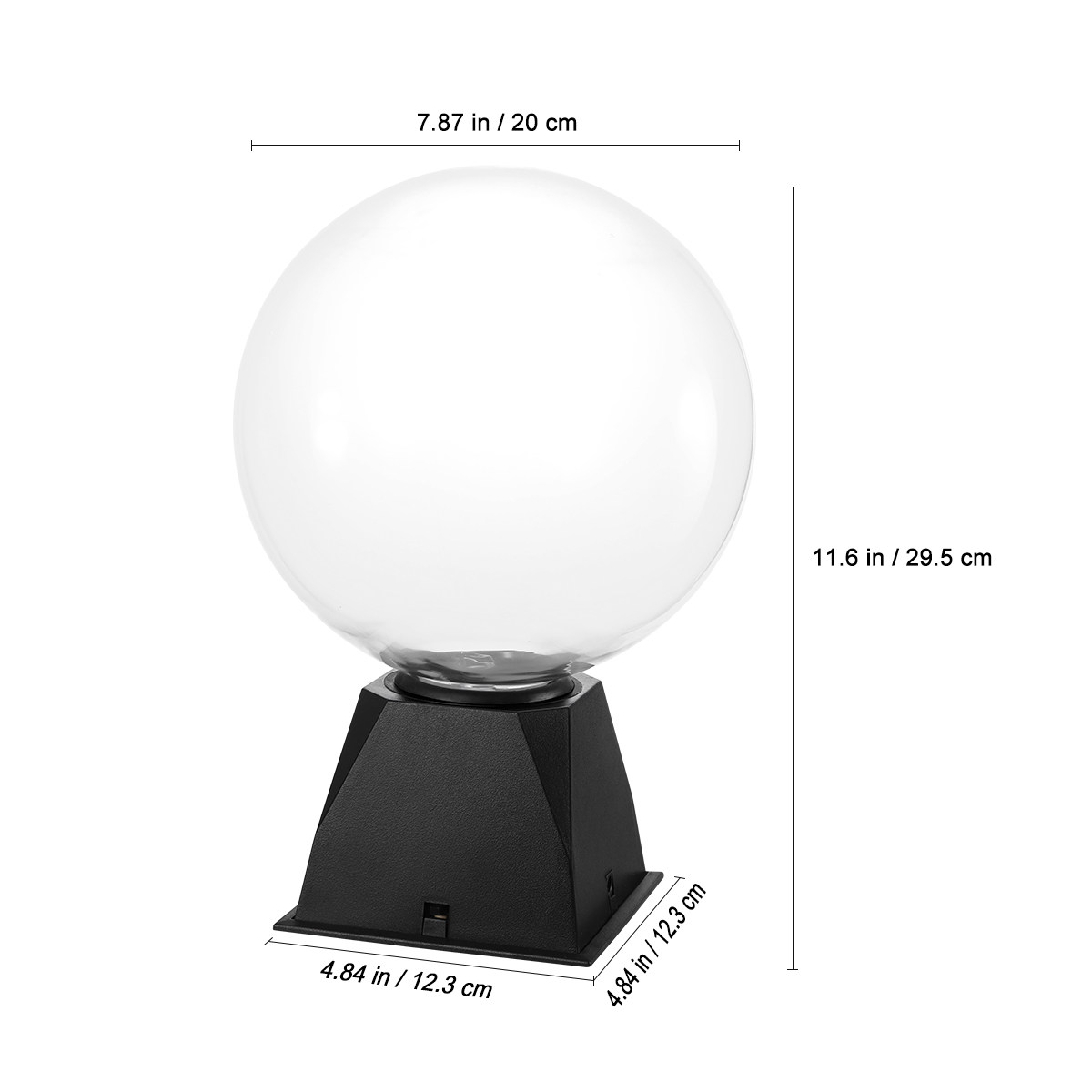 8 inch Plasma Ball Lamp met Sp - Globe Interactive Light recensie en prijs