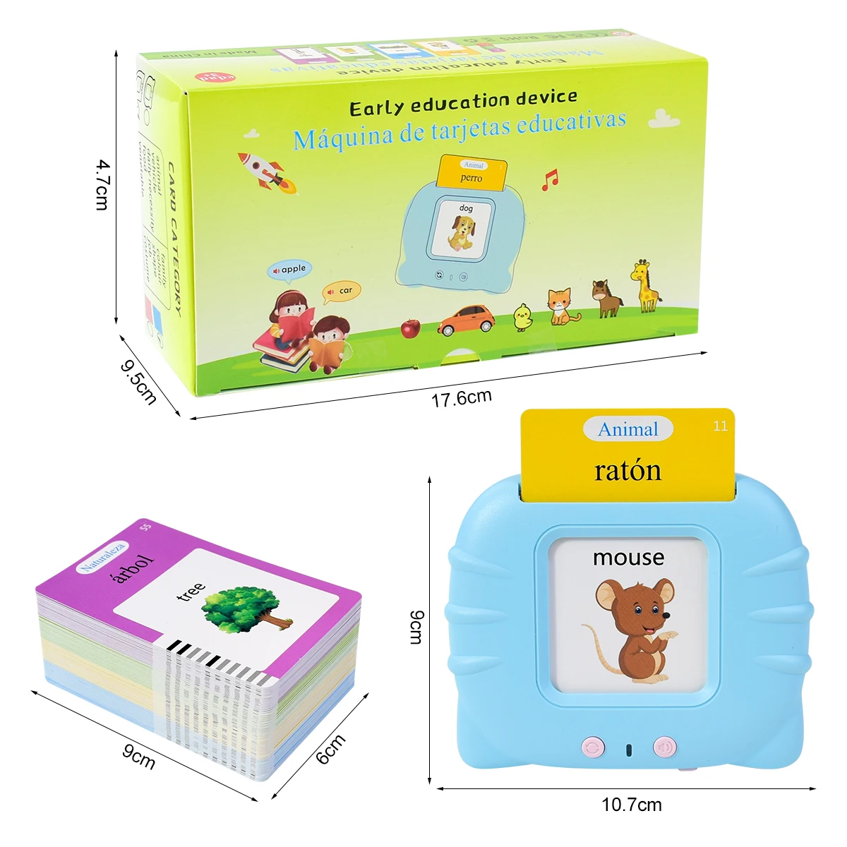 Elektronische Spaanse cognitie - Kids Educational Games Learn English recensie en prijs