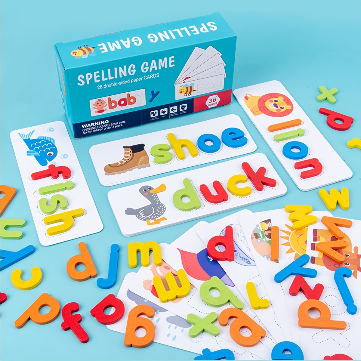 Montessori Alfabet Spelling Wo - Kids Educational Games Learn English recensie en prijs