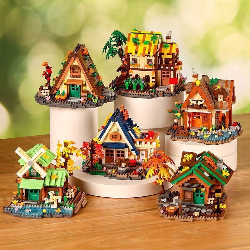 6 Sets Boscabine Mini Bouwsten - Kids Education Login recensie en prijs