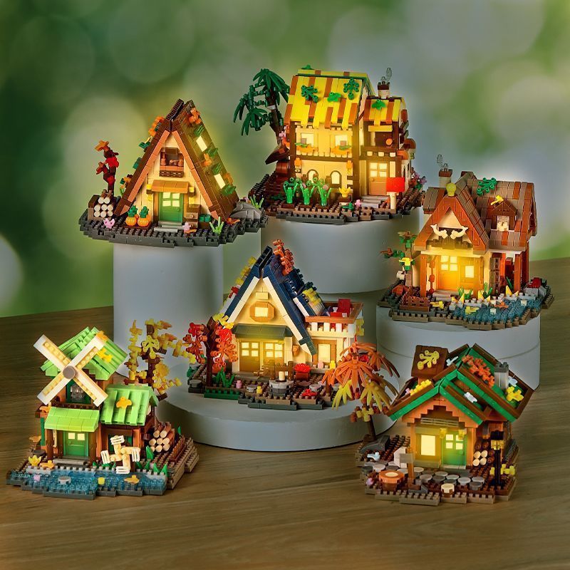 6 Sets Boscabine Mini Bouwsten - Kids Education Login recensie en prijs