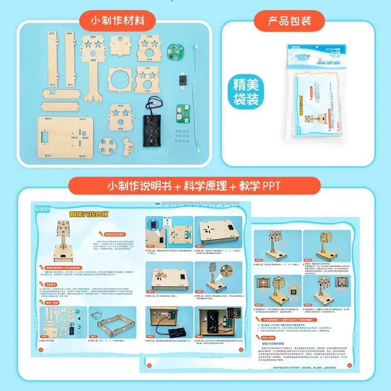 DIY Houten Smart Light Control - Kids Education Desk recensie en prijs