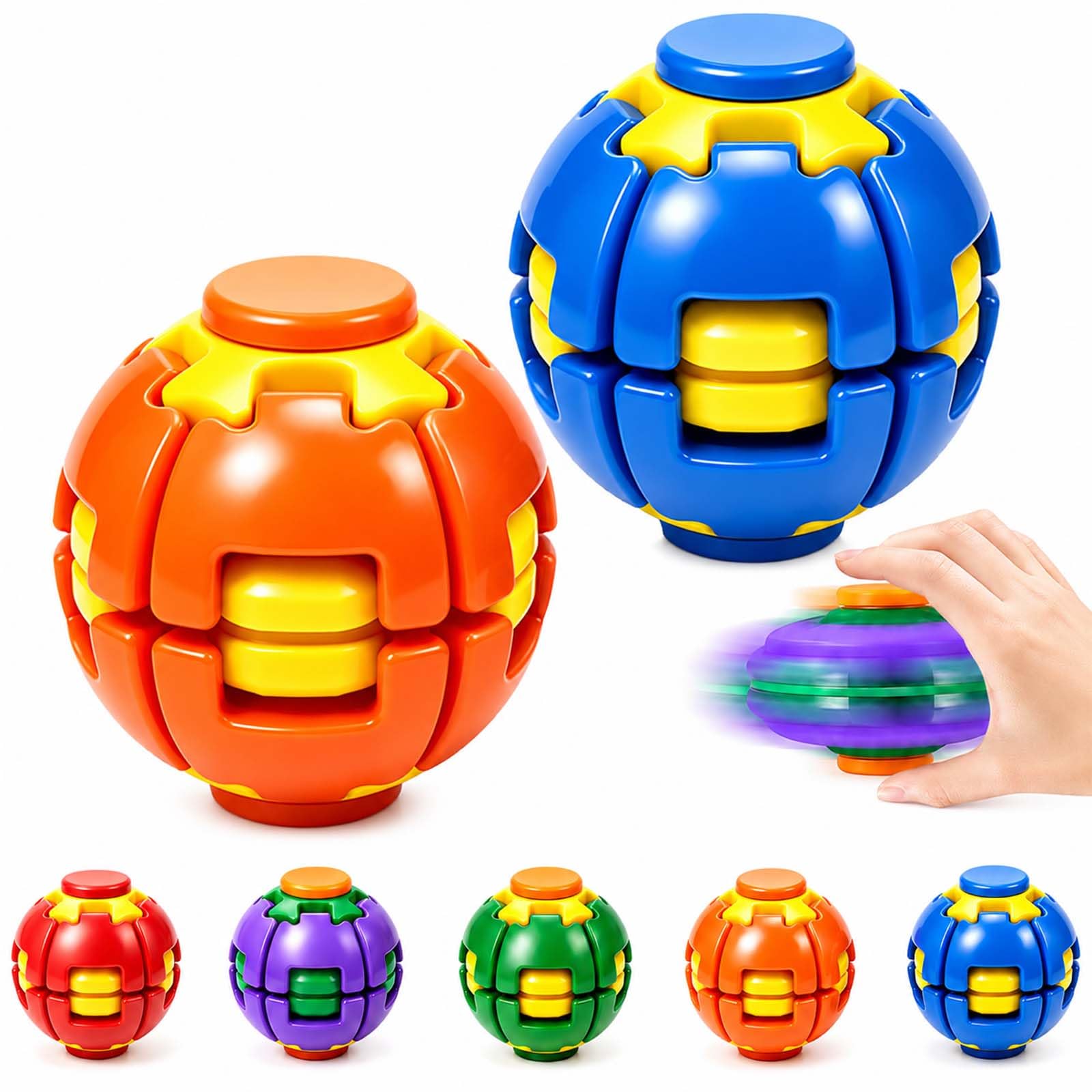 Fidget Spinner Magische Bal Ku - Kids Education Desk recensie en prijs