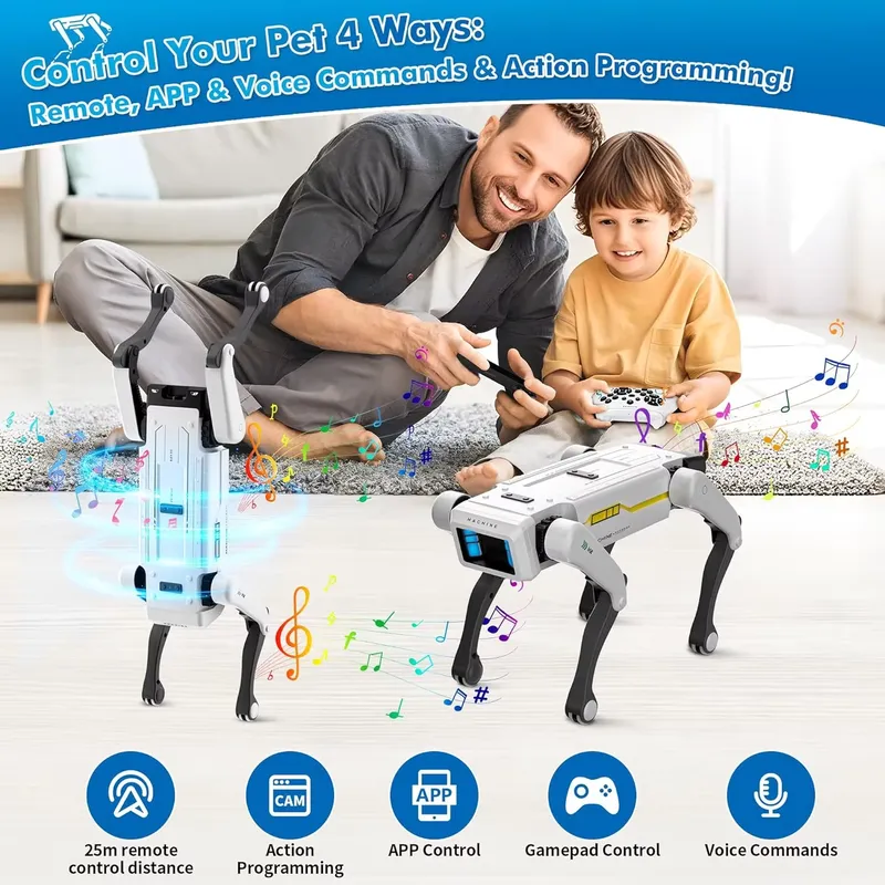Slimme robot-hond Interactief  - Kids Education App Free recensie en prijs