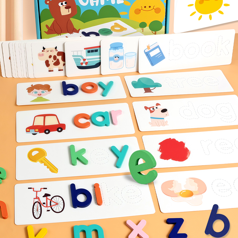 Montessori Houten Alfabetpuzze - Kids Educational Games Learn English recensie en prijs