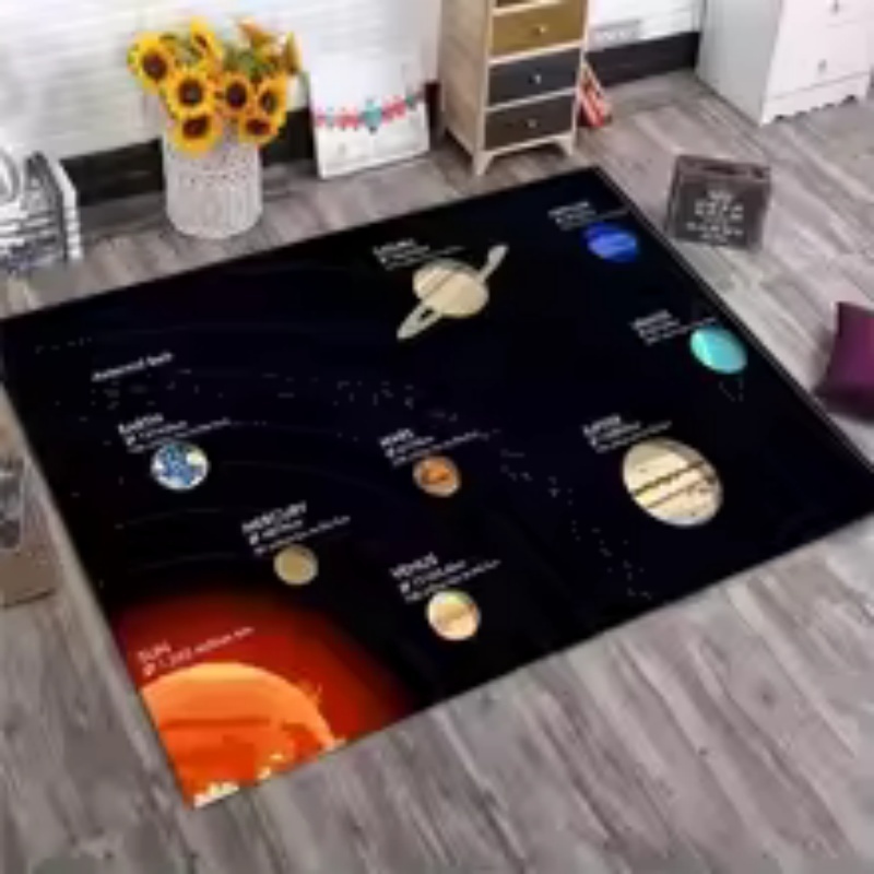 Zwarte achtergrond zonnestelse - Background For Kids Education recensie en prijs