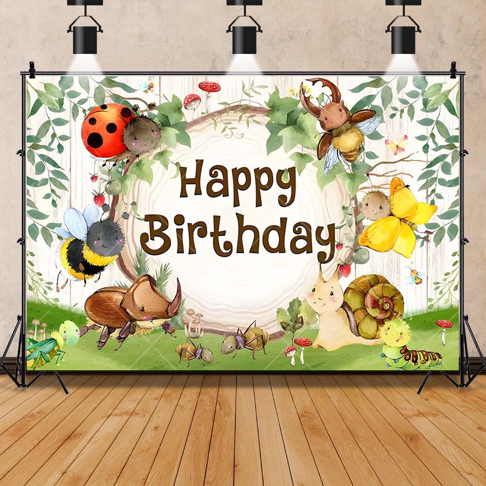 Cartoon Insect Party Vroege On - Background For Kids Education recensie en prijs