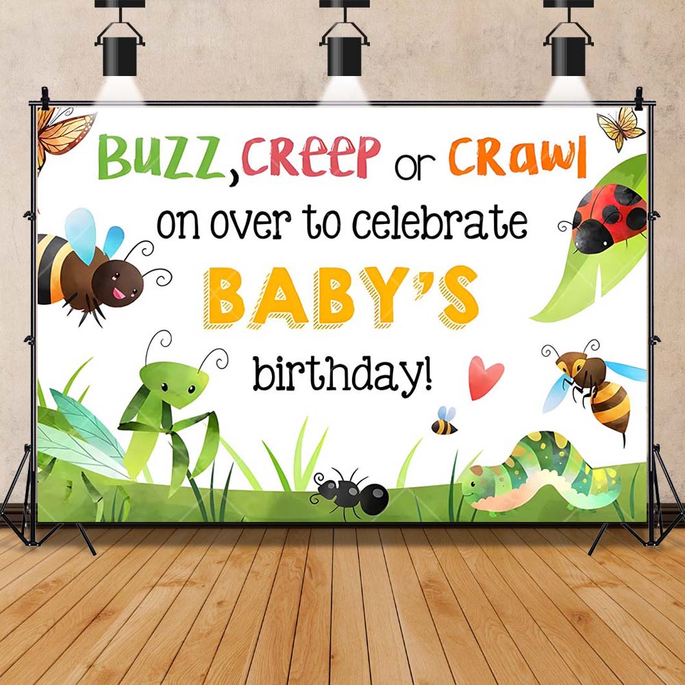 Cartoon Insect Party Vroege On - Background For Kids Education recensie en prijs