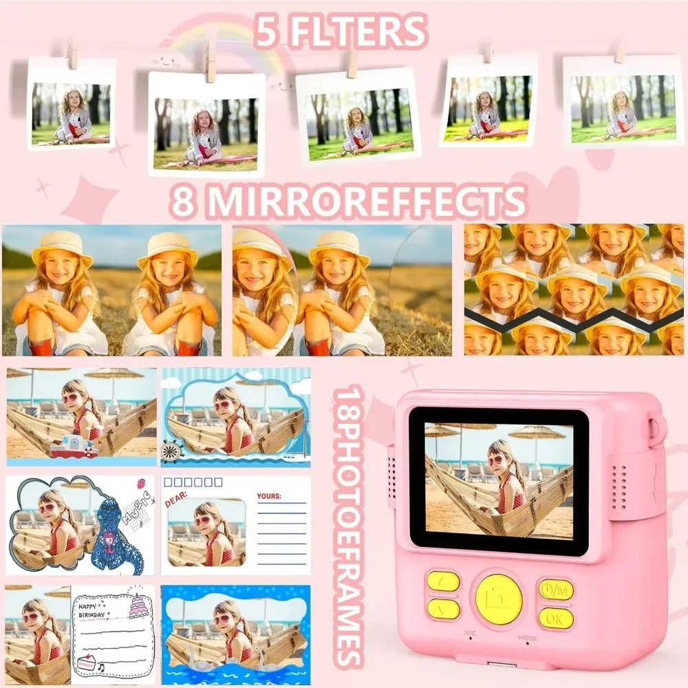 Instant Print-camera voor kind - Kids Education App Free recensie en prijs