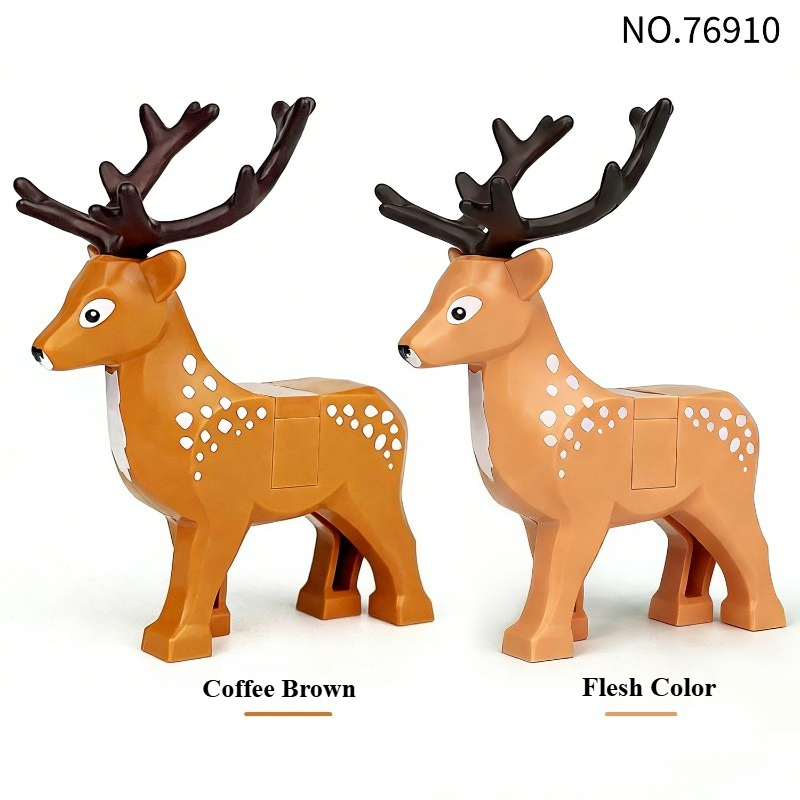 MOC Mini Sika Herten Bouwstene - Kids Education Desk recensie en prijs