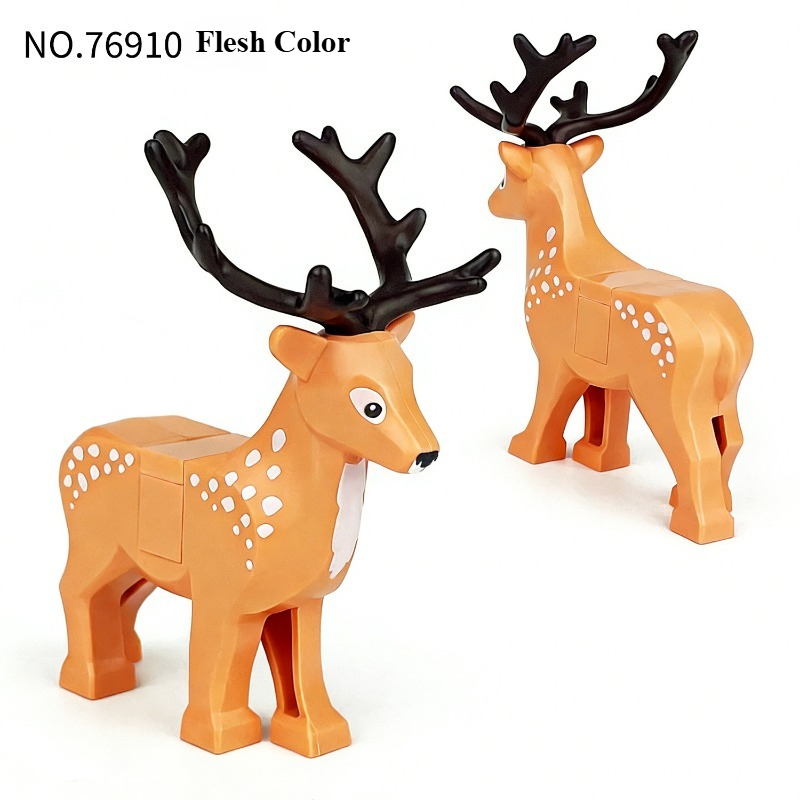 MOC Mini Sika Herten Bouwstene - Kids Education Desk recensie en prijs