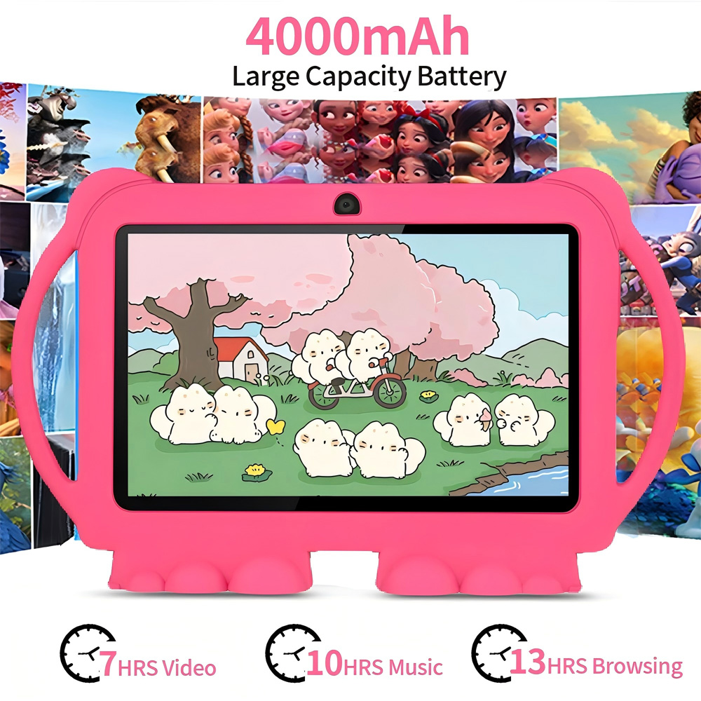 7 Inch Nieuwe Android Kinderta - Kids Educational Games Learn English recensie en prijs