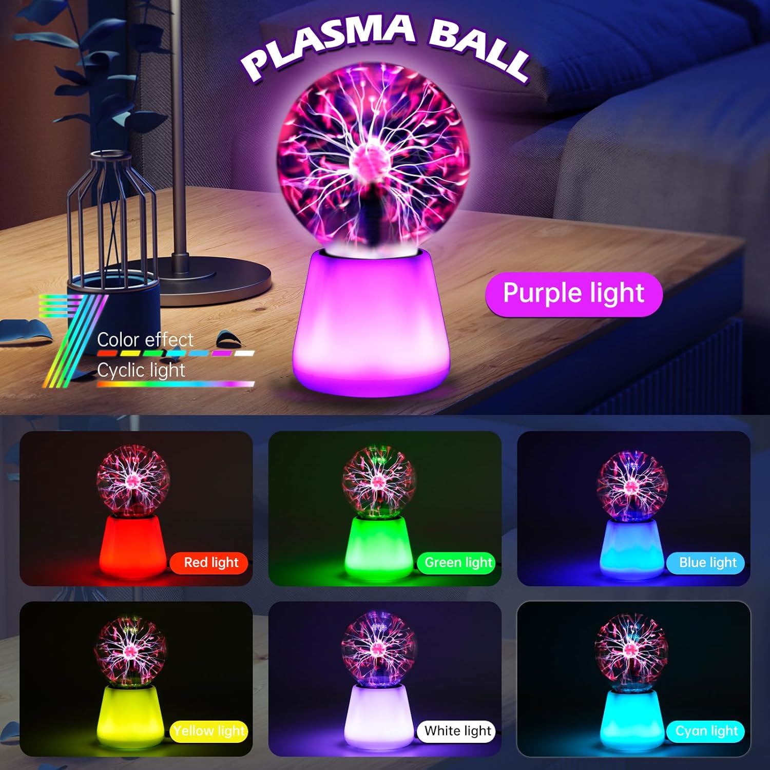 Plasmaballamp Interactieve Tou - Globe Interactive Light recensie en prijs