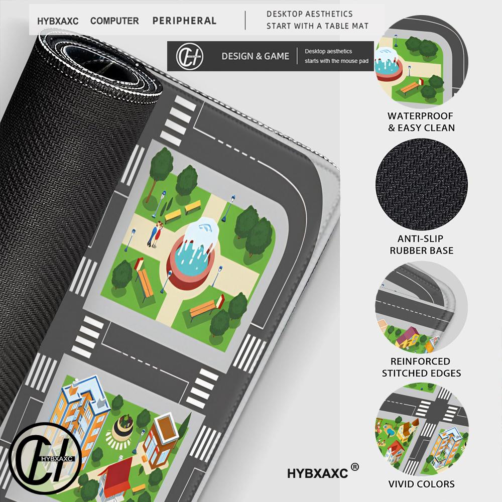 HYBXAXC Kids City Road Map XXL - Kids Education Desk recensie en prijs
