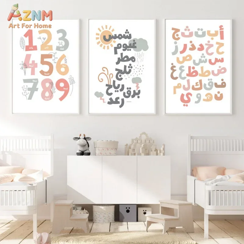 Arabische muurkunst Engels alf - Kids Home Education recensie en prijs