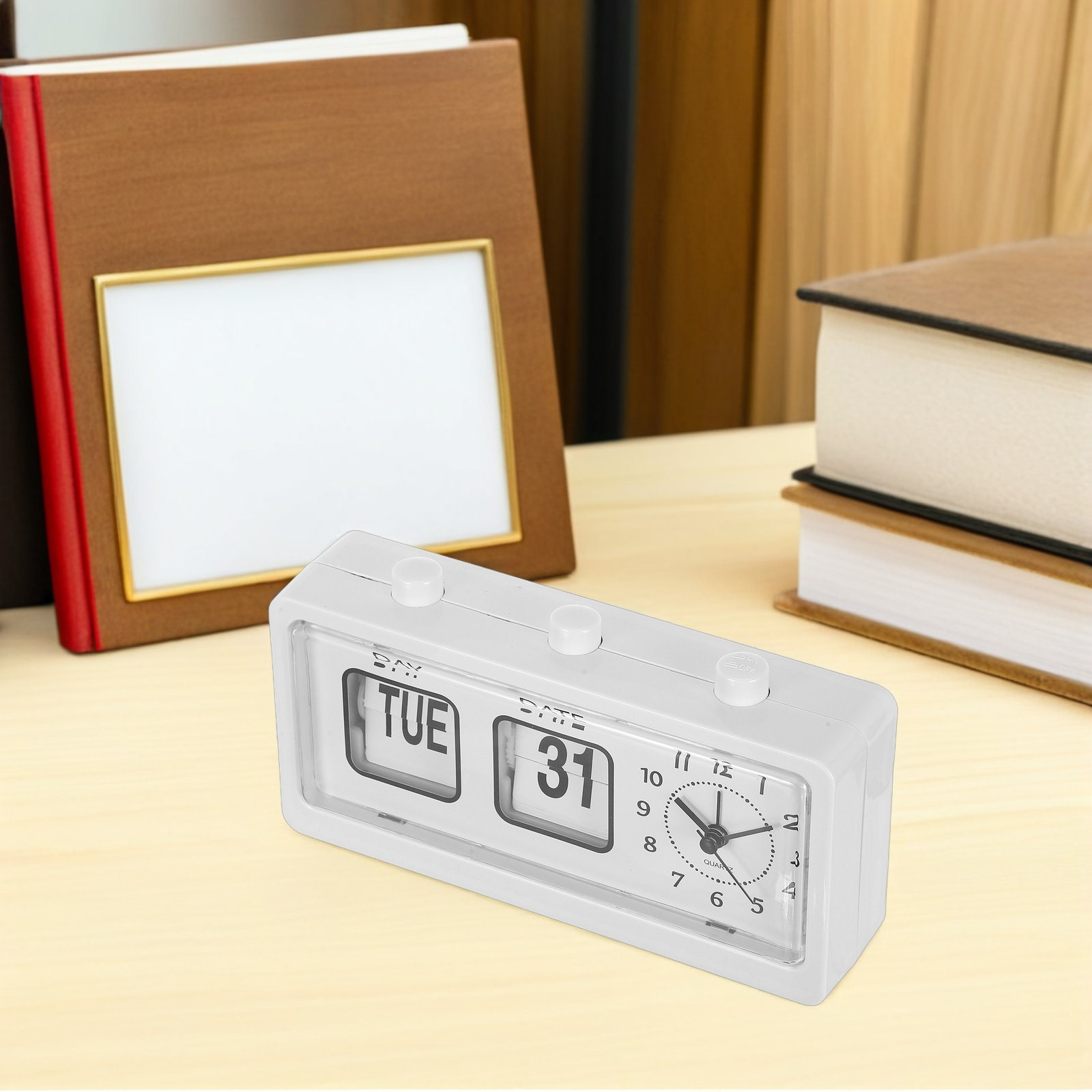Handmatige flip-bureauklok in  - Kids Education Desk recensie en prijs
